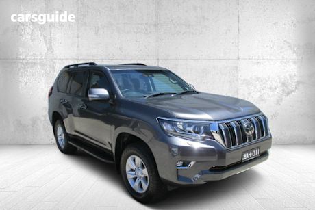 Grey 2019 Toyota Landcruiser Prado Wagon Gxl (4X4)