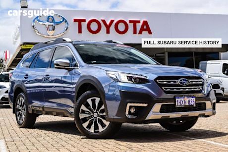 Blue 2023 Subaru Outback Wagon Awd Touring