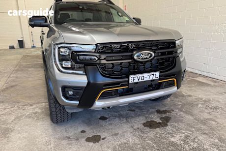 Silver 2025 Ford Ranger Double Cab Pick Up Wildtrak 2.0 (4X4)