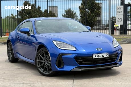Blue 2024 Subaru BRZ Coupe S MY24