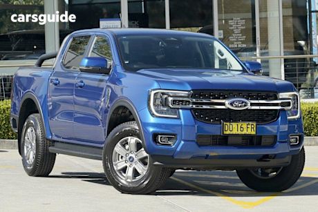 Blue 2024 Ford Ranger Double Cab Pick Up Xlt 2.0 (4X4)