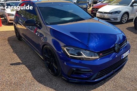 Blue 2018 Volkswagen Golf Hatchback R
