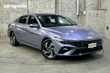 Blue 2024 Hyundai I30 Sedan Elite