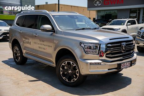 Silver 2025 GWM Tank 500 Wagon Hi4-T Ultra (Phev)