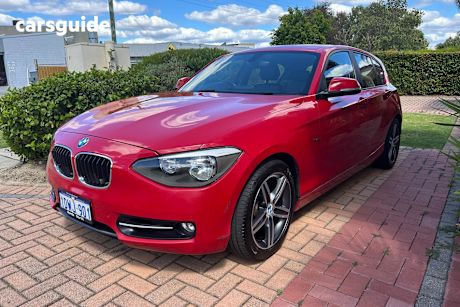 Red 2012 BMW 118I Hatchback Sport Line