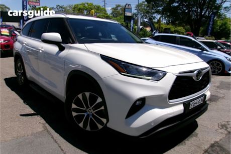 White 2021 Toyota Kluger Wagon Gxl 2Wd