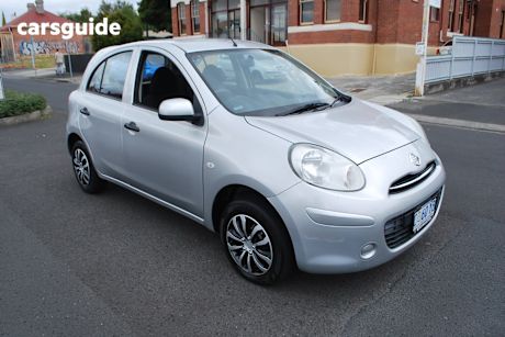 Silver 2012 Nissan Micra Hatchback St