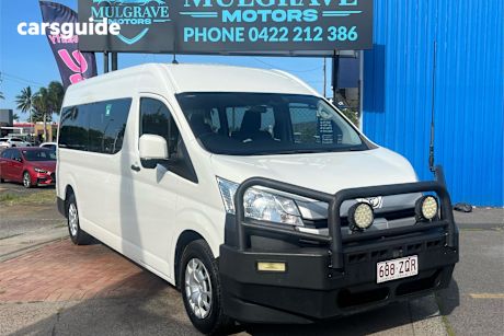 White 2020 Toyota HiAce Bus Commuter Gl (12 Seats)
