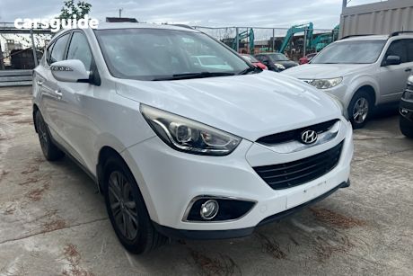 White 2015 Hyundai IX35 Wagon Se (Fwd)