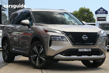 Silver 2025 Nissan X-Trail Wagon Ti (4Wd) E-Power (Hybrid)