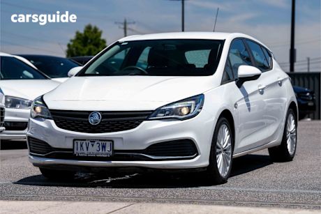 White 2017 Holden Astra Hatchback R