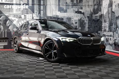 Black 2022 BMW 320I Sedan M Sport