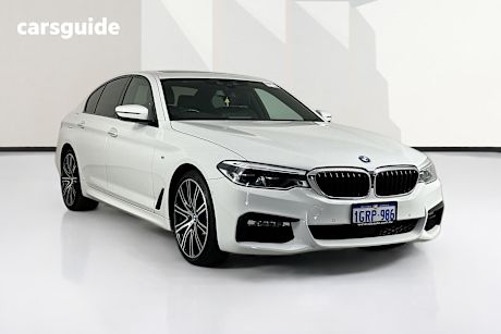 White 2018 BMW 530I Sedan M Sport