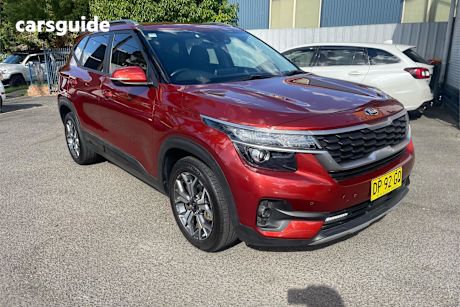 Orange 2019 Kia Seltos Wagon Sport+ (Fwd)