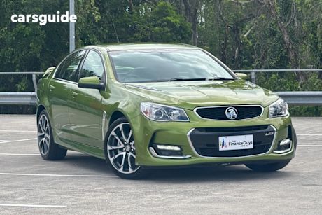 Green 2016 Holden Commodore Sedan Ss