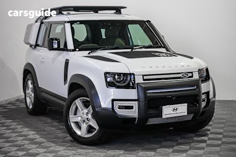 White 2021 Land Rover Defender Wagon 90 D300 Se (220Kw)