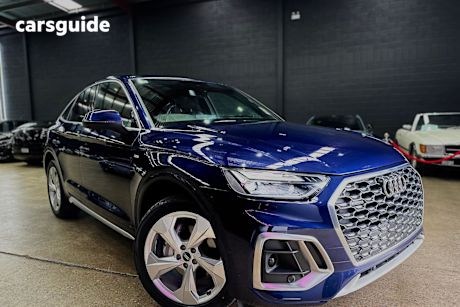 Blue 2023 Audi Q5 Wagon 40 Tdi Dynamic Black