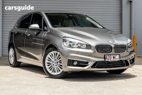 Silver 2015 BMW 218D Wagon Active Tourer Luxury Line