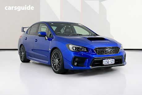 Blue 2017 Subaru WRX Sedan Premium (Awd)