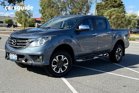 Blue 2018 Mazda BT-50 Dual Cab Utility Xtr (4X2) (5Yr)