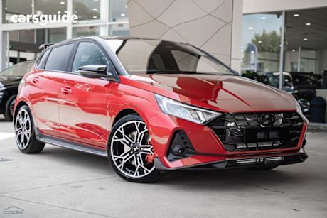 Black 2025 Hyundai I20 Hatchback N Ttr