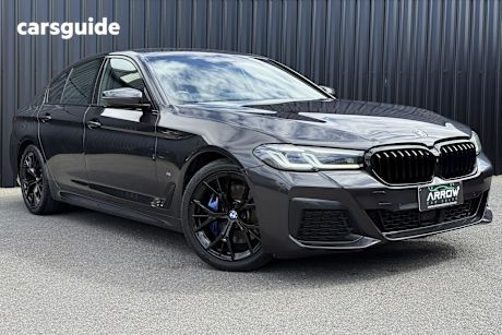 Grey 2022 BMW 530D Sedan M Sport Lci
