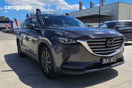 Grey 2020 Mazda CX-9 Wagon Touring (Fwd)