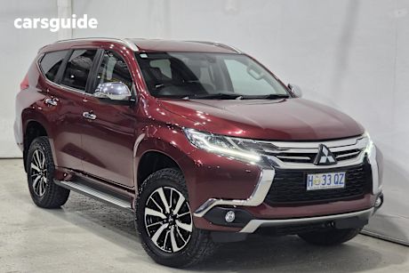Red 2018 Mitsubishi Pajero Sport Wagon Gls (4X4) 5 Seat