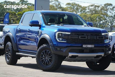Blue 2024 Ford Ranger Double Cab Pick Up Raptor 3.0 (4X4)