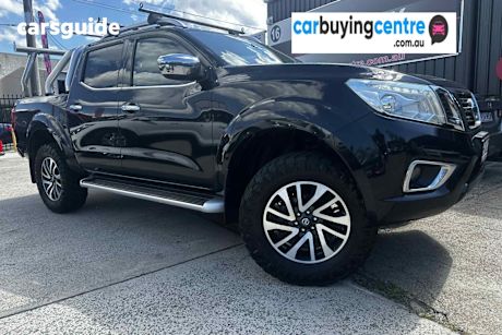 Black 2016 Nissan Navara Dual Cab Utility St-X (4X4)