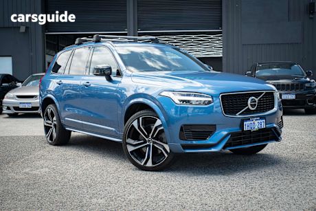 Blue 2020 Volvo XC90 Wagon T8 R-Design Hybrid (Awd)