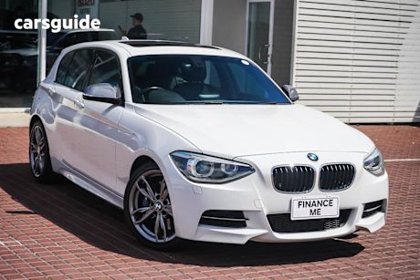 White 2013 BMW M135I Hatchback