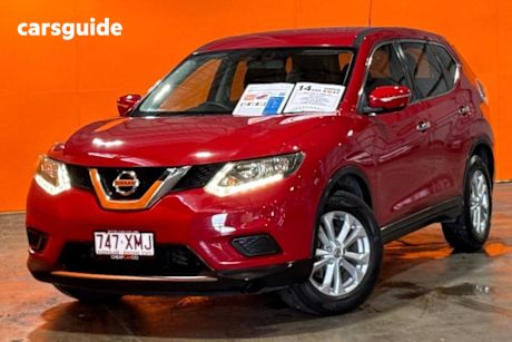 Red 2016 Nissan X-Trail Wagon St (4X4)