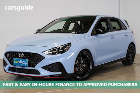 Blue 2021 Hyundai I30 Hatchback N Premium With Sunroof