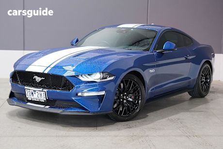 Blue 2022 Ford Mustang Fastback Gt 5.0 V8