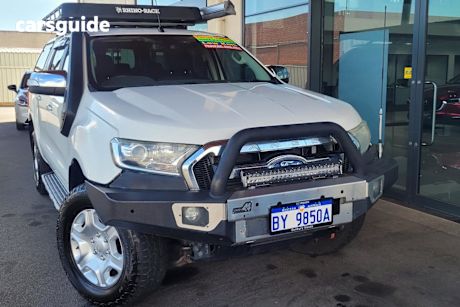 White 2016 Ford Ranger Dual Cab Utility Xlt 3.2 (4X4)