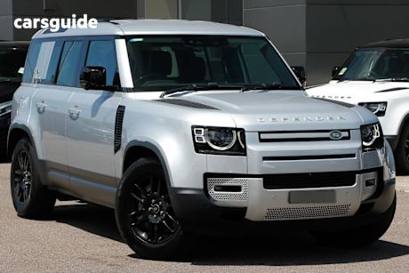 Silver 2021 Land Rover Defender Wagon 110 D300 Se (220Kw)