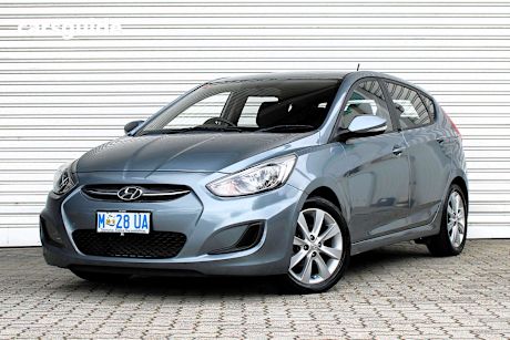 Silver 2018 Hyundai Accent Hatchback Sport