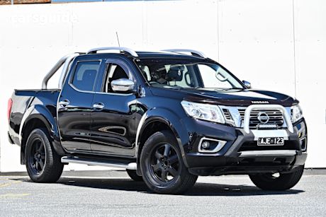 Black 2016 Nissan Navara Dual Cab Utility St-X (4X2)