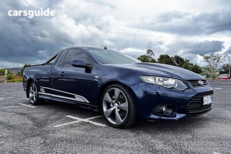 Blue 2012 FPV GS Ute Tray BOSS 315 R