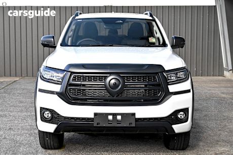 White 2025 GWM Cannon Dual Cab Utility Vanta (4X4)