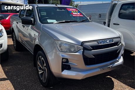 Grey 2021 Isuzu D-MAX Crew Cab Utility Sx (4X4)