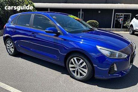 Blue 2019 Hyundai I30 Hatchback Active