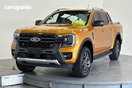 Yellow 2022 Ford Ranger Double Cab Pick Up Wildtrak 2.0 (4X4)