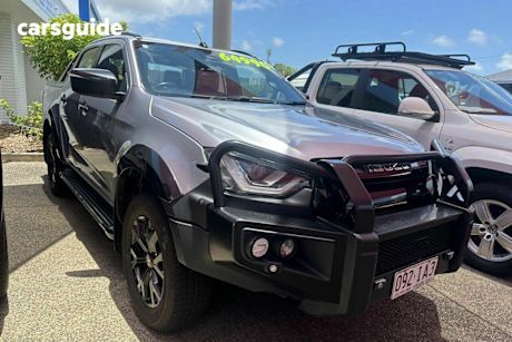 Silver 2023 Isuzu D-MAX Crew Cab Utility X-Terrain (4X4)