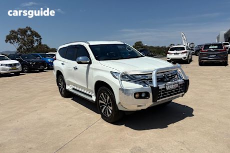 White 2019 Mitsubishi Pajero Sport Wagon Gls (4X4) 5 Seat