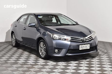Blue 2015 Toyota Corolla Sedan Sx