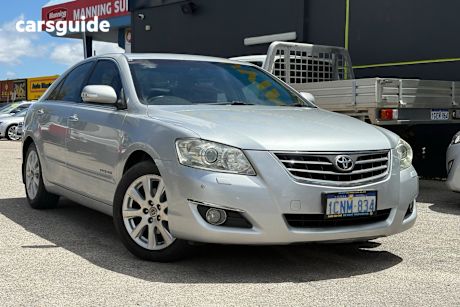 Silver 2007 Toyota Aurion Sedan Presara