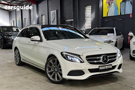 White 2014 Mercedes-Benz C250 Wagon