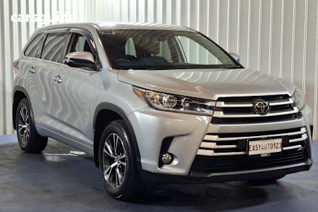 Silver 2018 Toyota Kluger Wagon Gx (4X4)